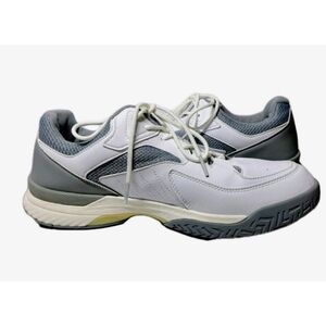 FitVille Marca Wide Tennis Shoes Men 12W White All Court Tennis Athletic Work